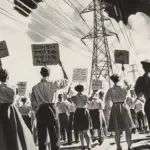 Grassroots Activism Matters 2 image of grassroots protest against powerlines
