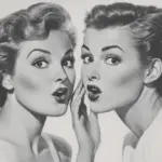 Sabotage and the Question of Workplace Culture 23 Vintage Two women gossiping